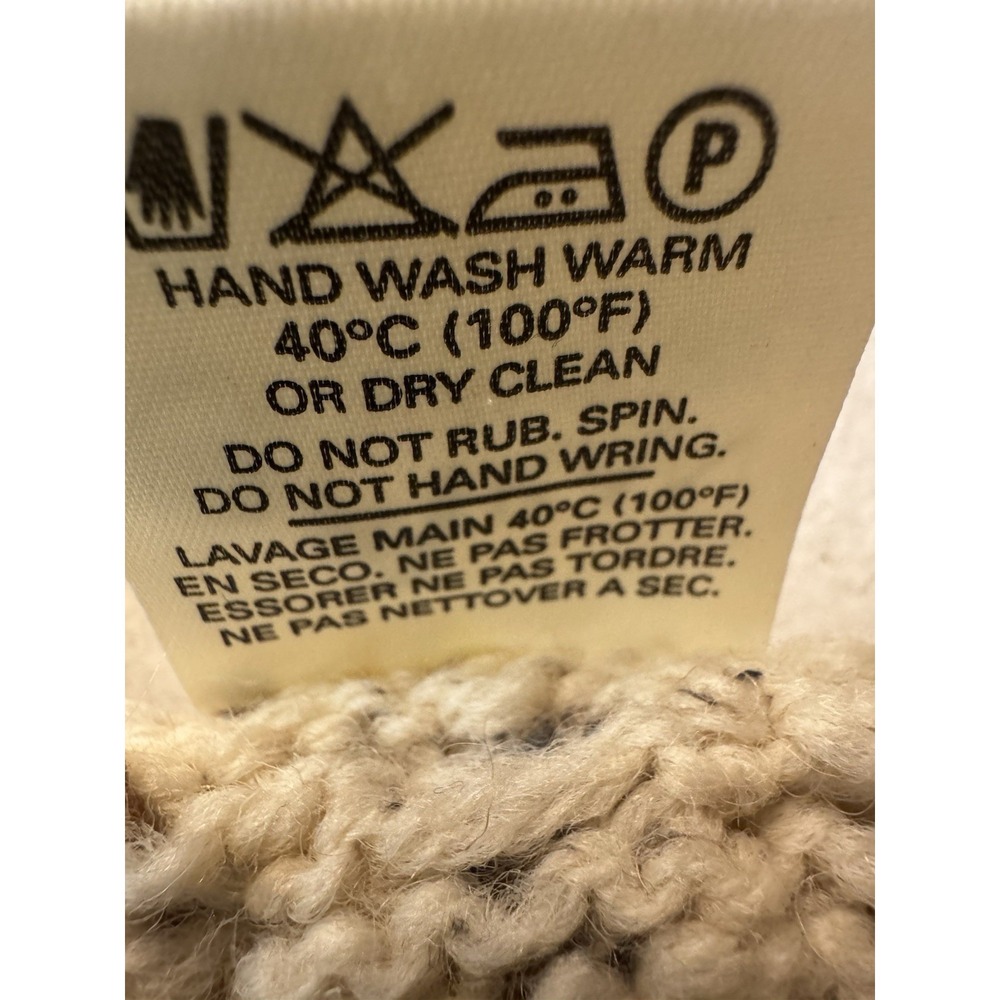 Aran Country Kids Isles Sheep Knitwear 100% Merino Wool Cream XL - Picture 9 of 10